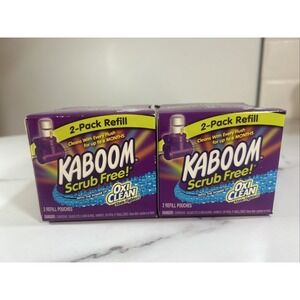 Kaboom Scrub Free Toilet Cleaning Refill Tablets 2 Count Continuous Clean‎ 2